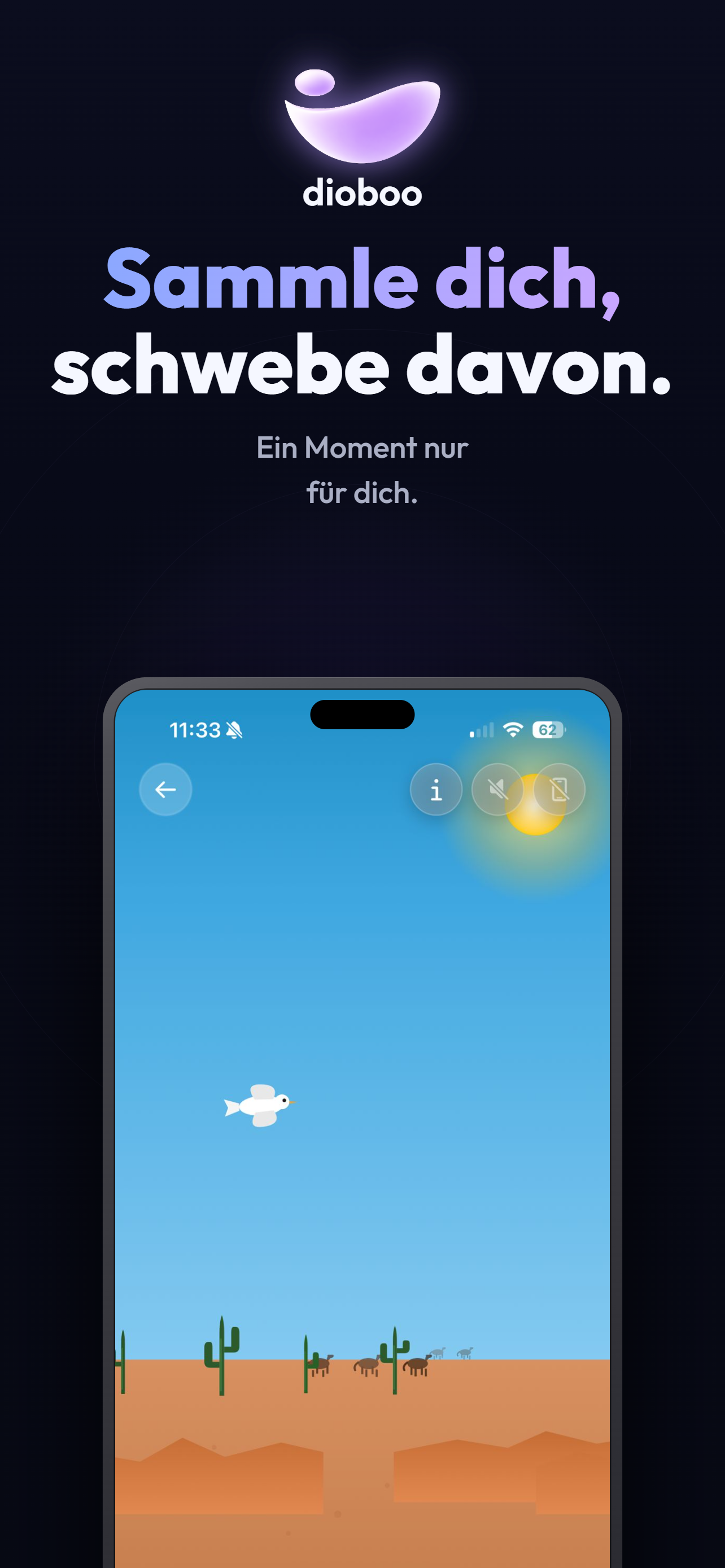 Sammle dich, entfliehe
